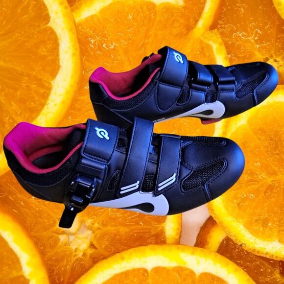 Peloton Unisex Black Delta-Compatible Bike Cleats Cycling Shoes Size 40‎ main image 6